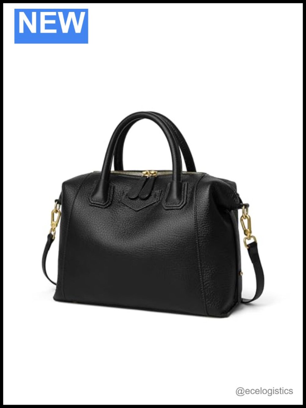 Genuine Leather Satchel Purse Top Handle Tote Bag Crossbody